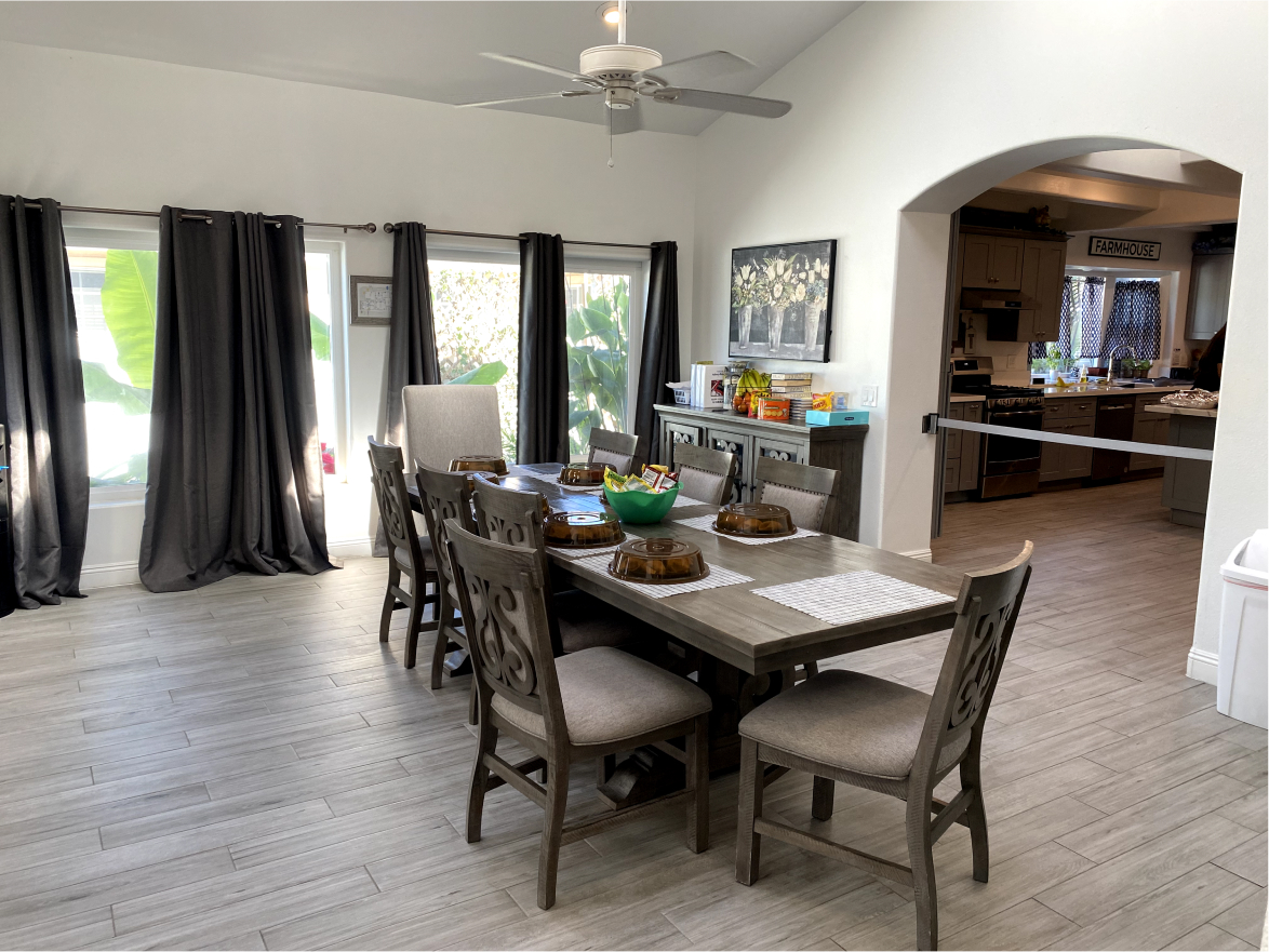 dining room - Azusa rehab location